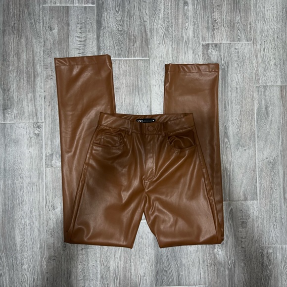 Zara leather pants - Picture 2 of 4